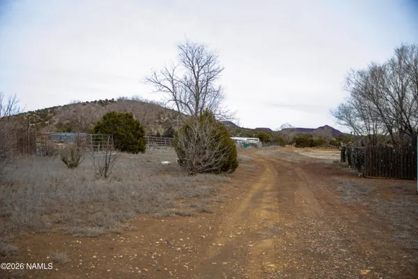 a view of lake with mountain