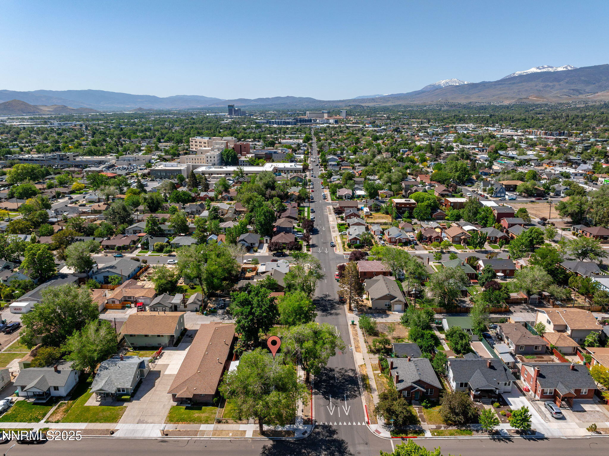 704 Roberts Street Reno, NV 89502 - Photo 44 of 52 an aerial view of multiple house