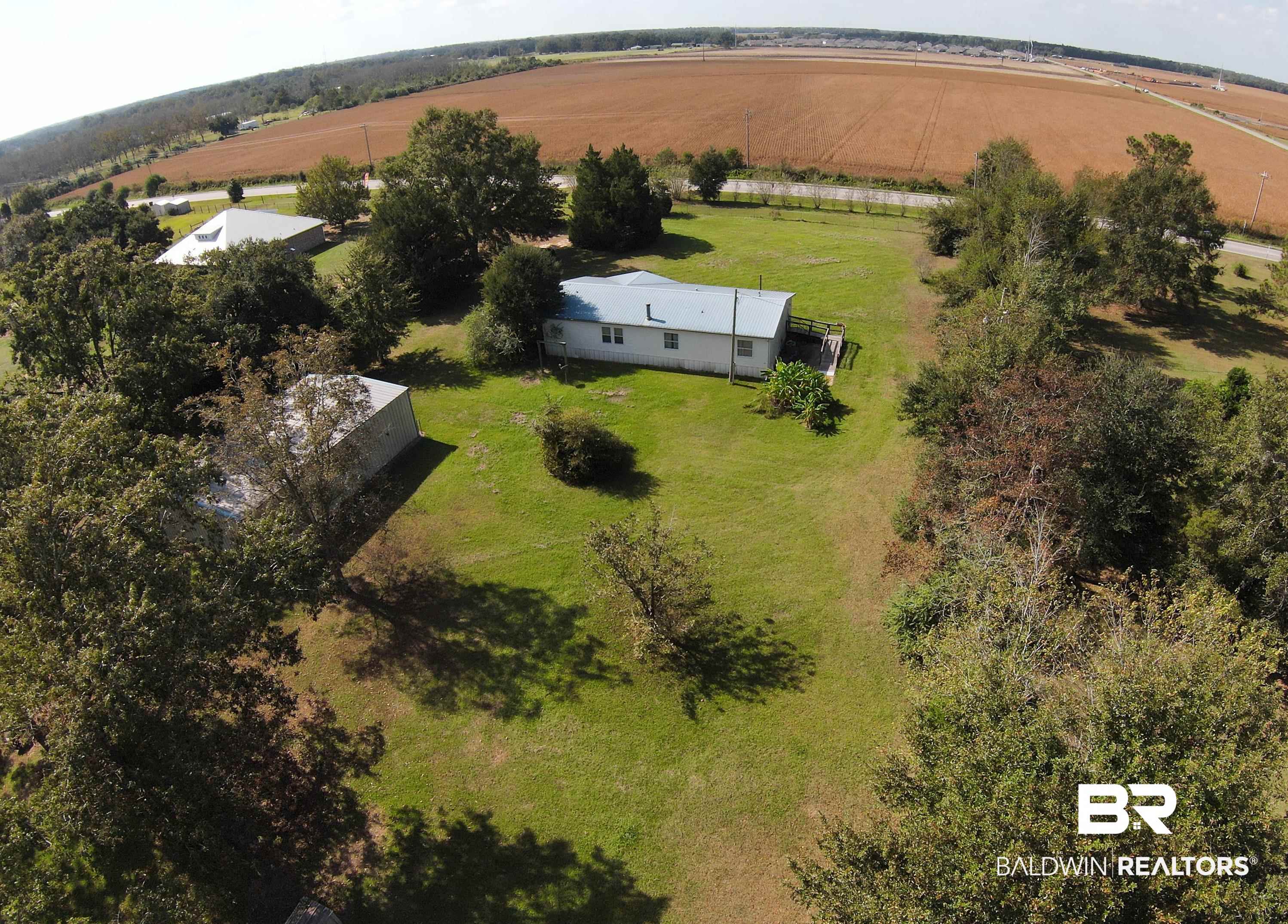 14402 County Road 55 Foley, AL 36535 - Photo 20 of 20 Bird's eye view with a rural view