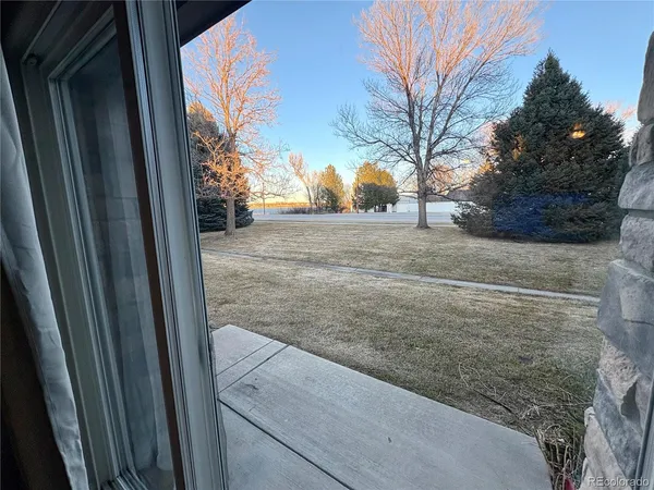 a view of outdoor space and yard
