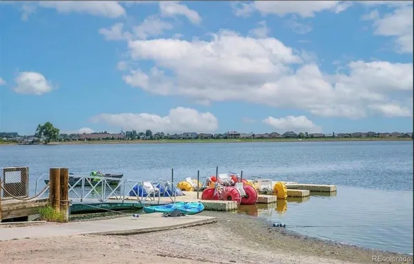 an outdoor view with a lake view