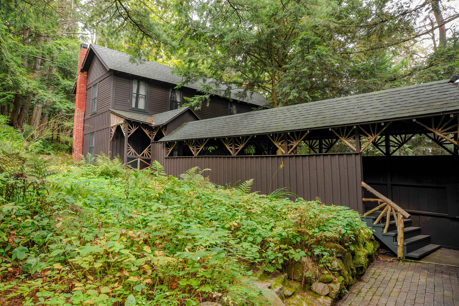 26 Hemlock Ledge Road Tupper Lake, NY 12986 - Photo 40 of 67 HemlockLedge_Bunkhouse_Pathway