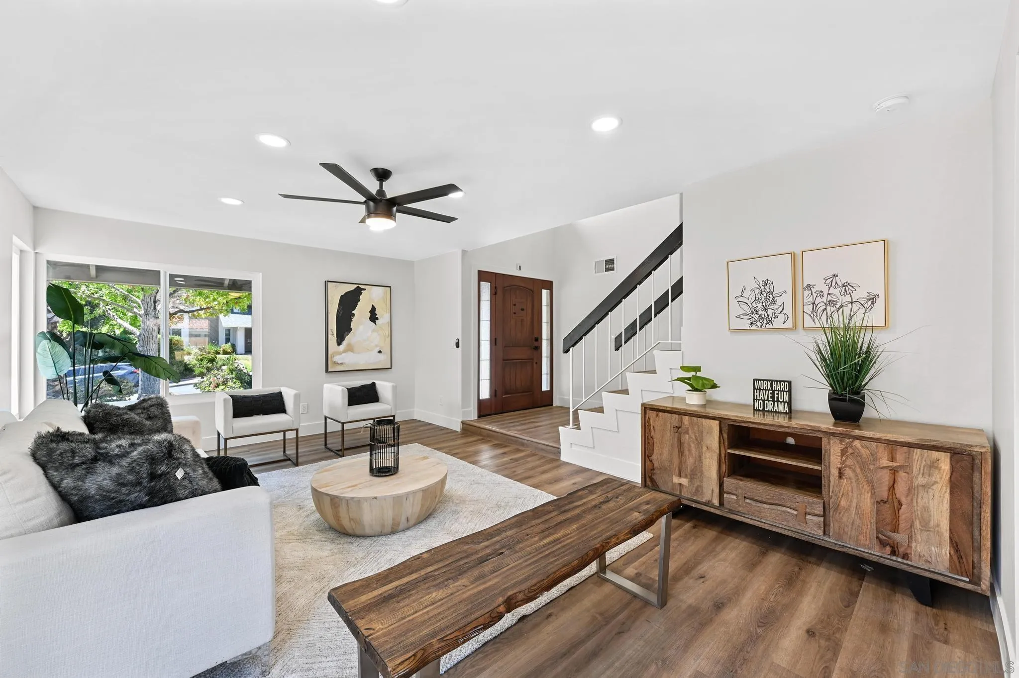 14463 Janal Way San Diego, CA 92129 - Photo 10 of 44 a living room with furniture and wooden floor