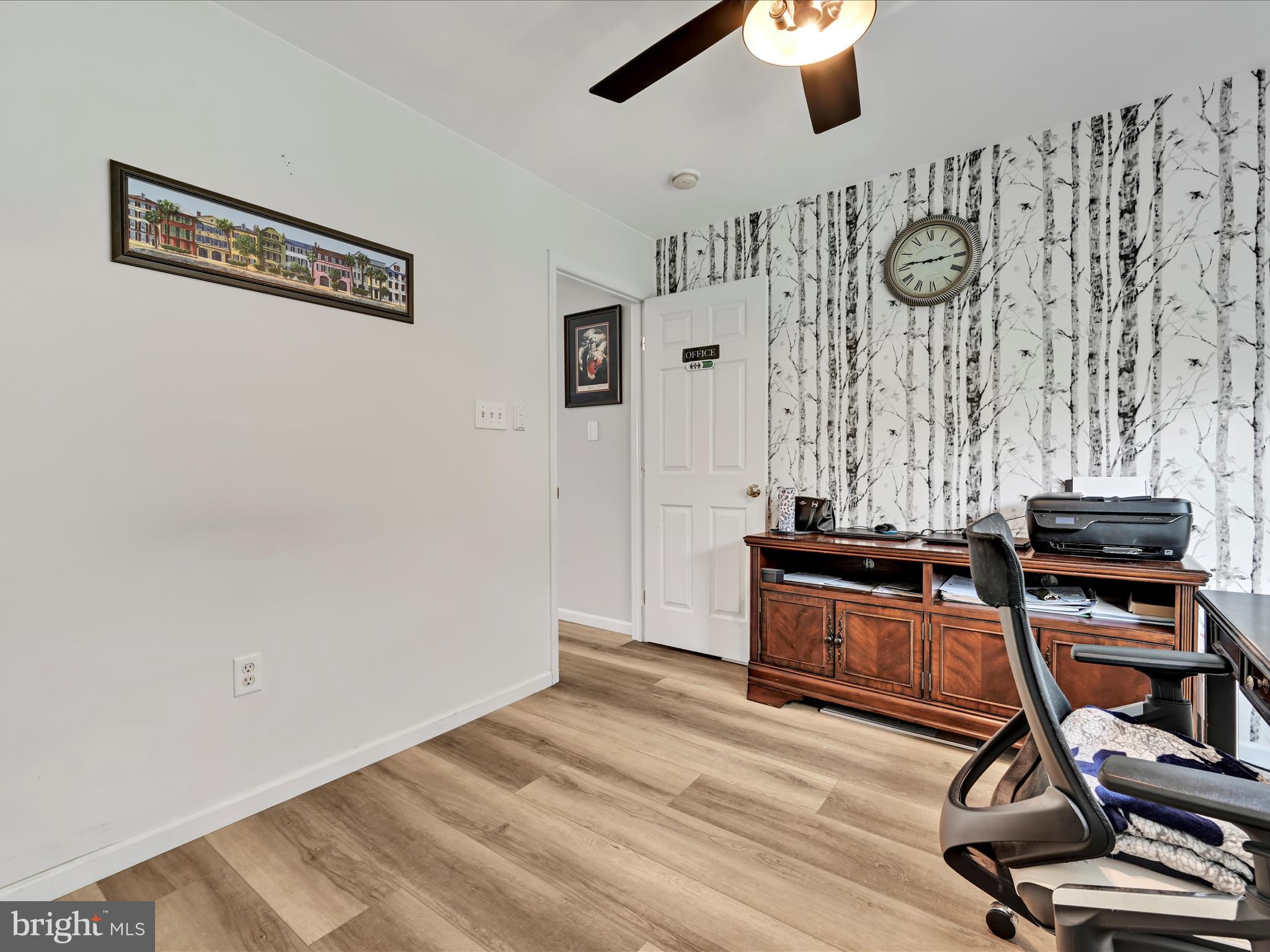 2518 Jacob Drive Reading, PA 19608 - Photo 28 of 41 a view of a workspace with furniture and wooden floor