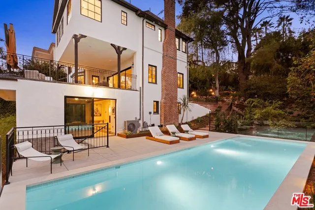 front view of a house with a street