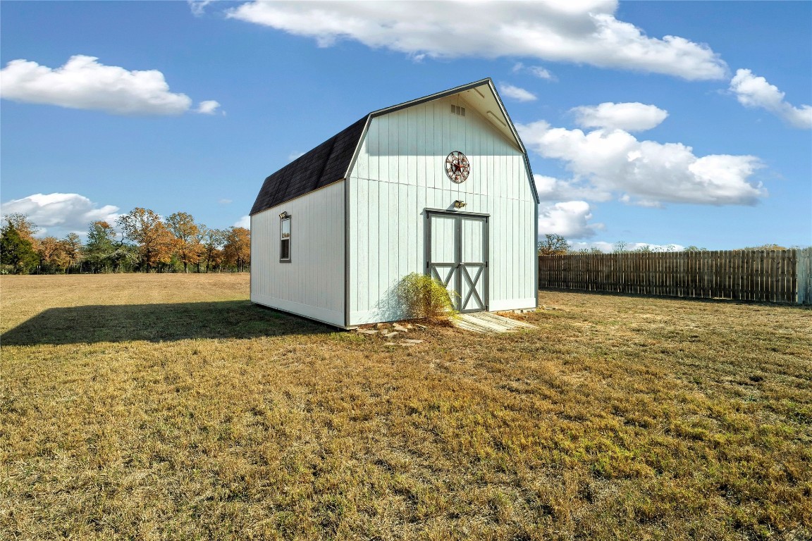 167 Hay Meadow Road Cedar Creek, TX 78612 - Photo 28 of 39 View of shed