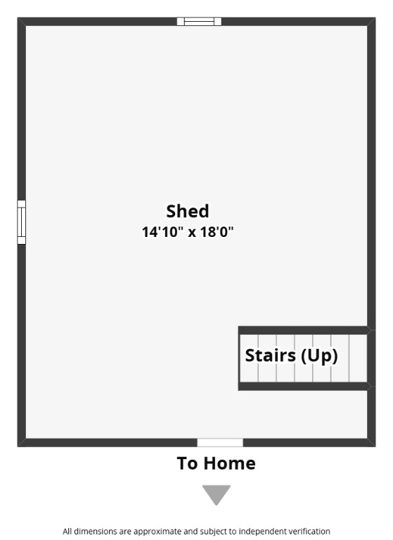 167 Hay Meadow Road Cedar Creek, TX 78612 - Photo 39 of 39 View of shed floor plan