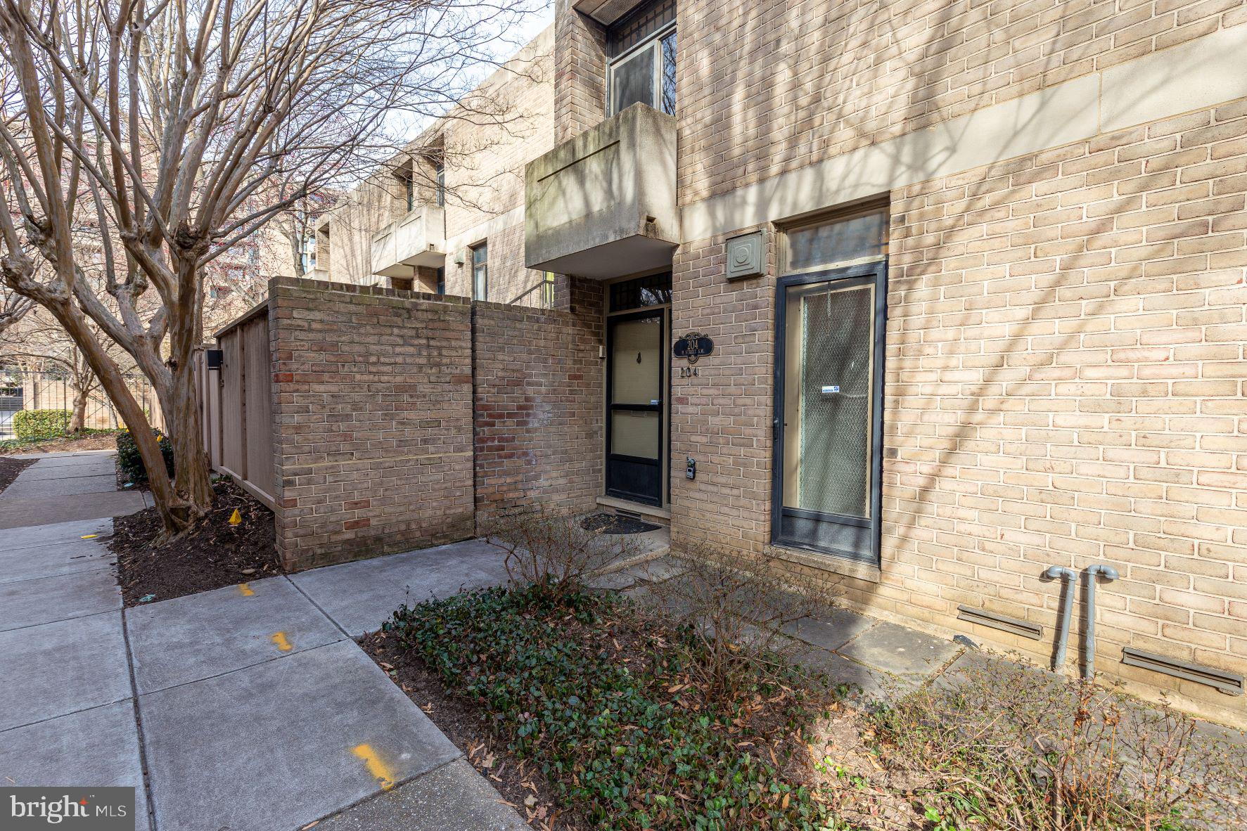 204 M Street Southwest, Unit 34 Washington, DC 20024 - Photo 27 of 28 a view of a pathway of the house