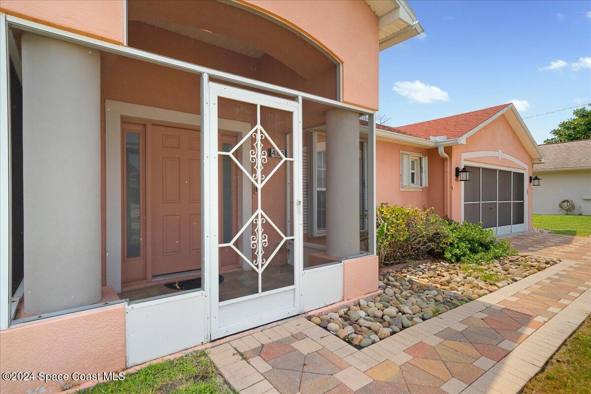 488 Abello Road Southeast Palm Bay, FL 32909 - Photo 1 of 35 Front Paved Entry