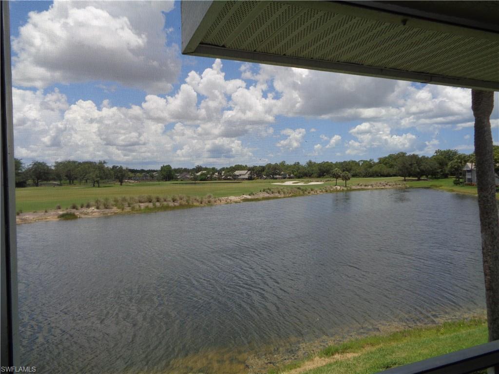 6250 Bellerive Avenue, Unit 5 Naples, FL 34119 - Photo 35 of 37 a view of a lake with a big yard