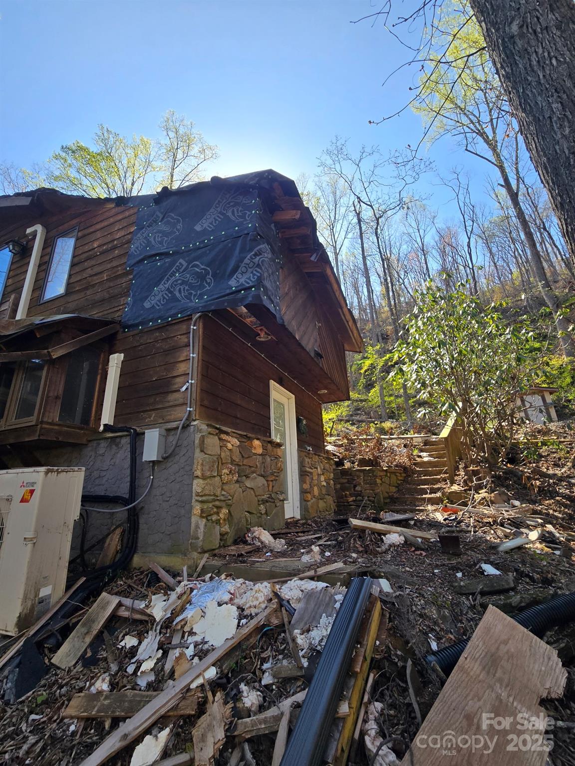 90 Weeping Cherry Forest Road Fairview, NC 28730 - Photo 2 of 3 a view of a backyard