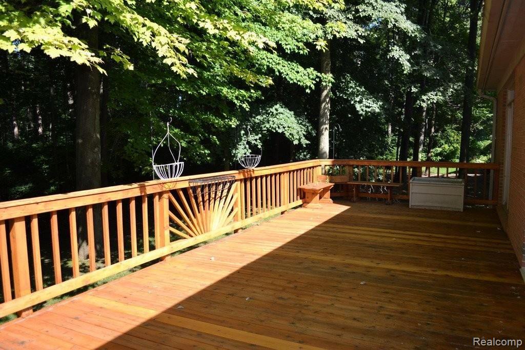 1034 Bluebird Drive, Unit 34 Rochester, MI 48307 - Photo 22 of 26 Fabulous Rear Deck