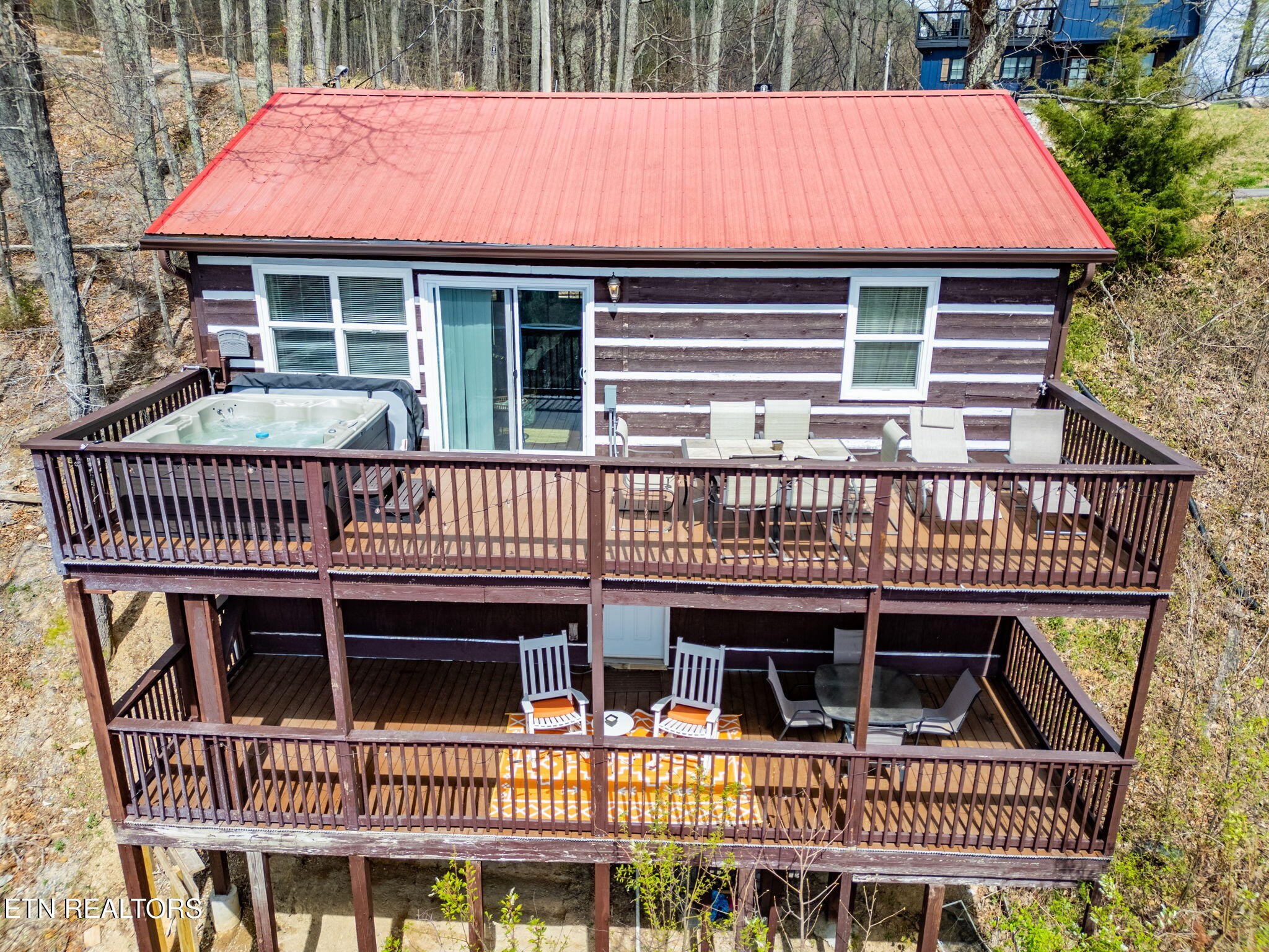 1115 Red Maple Lane Sevierville, TN 37876 - Photo 45 of 55 a view of a house with roof deck