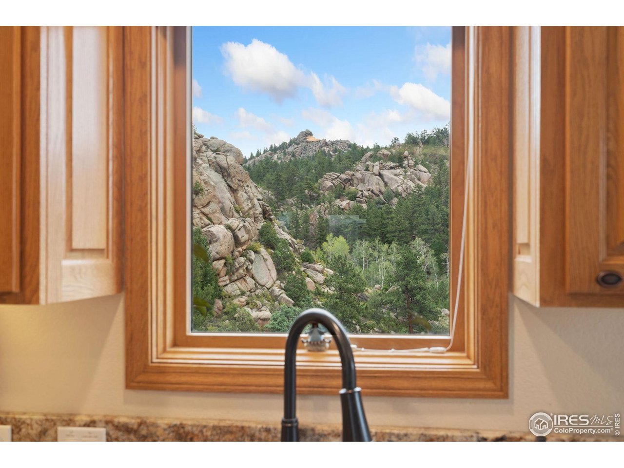 366 North Rim Road Livermore, CO 80536 - Photo 10 of 30 Check out the view from the kitchen sink