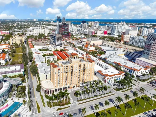 a front view of a building