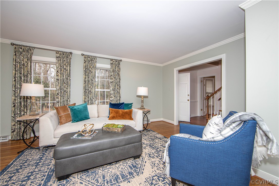 4010 Poplar Grove Road Midlothian, VA 23112 - Photo 15 of 49 a living room with furniture and a large window