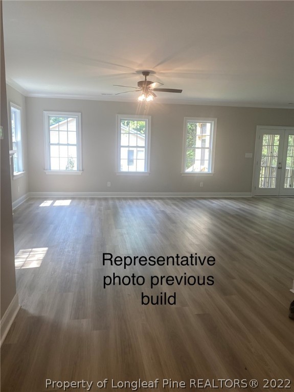 760 Daphne Lane Vass, NC 28394 - Photo 6 of 15 a view of a livingroom with wooden floor