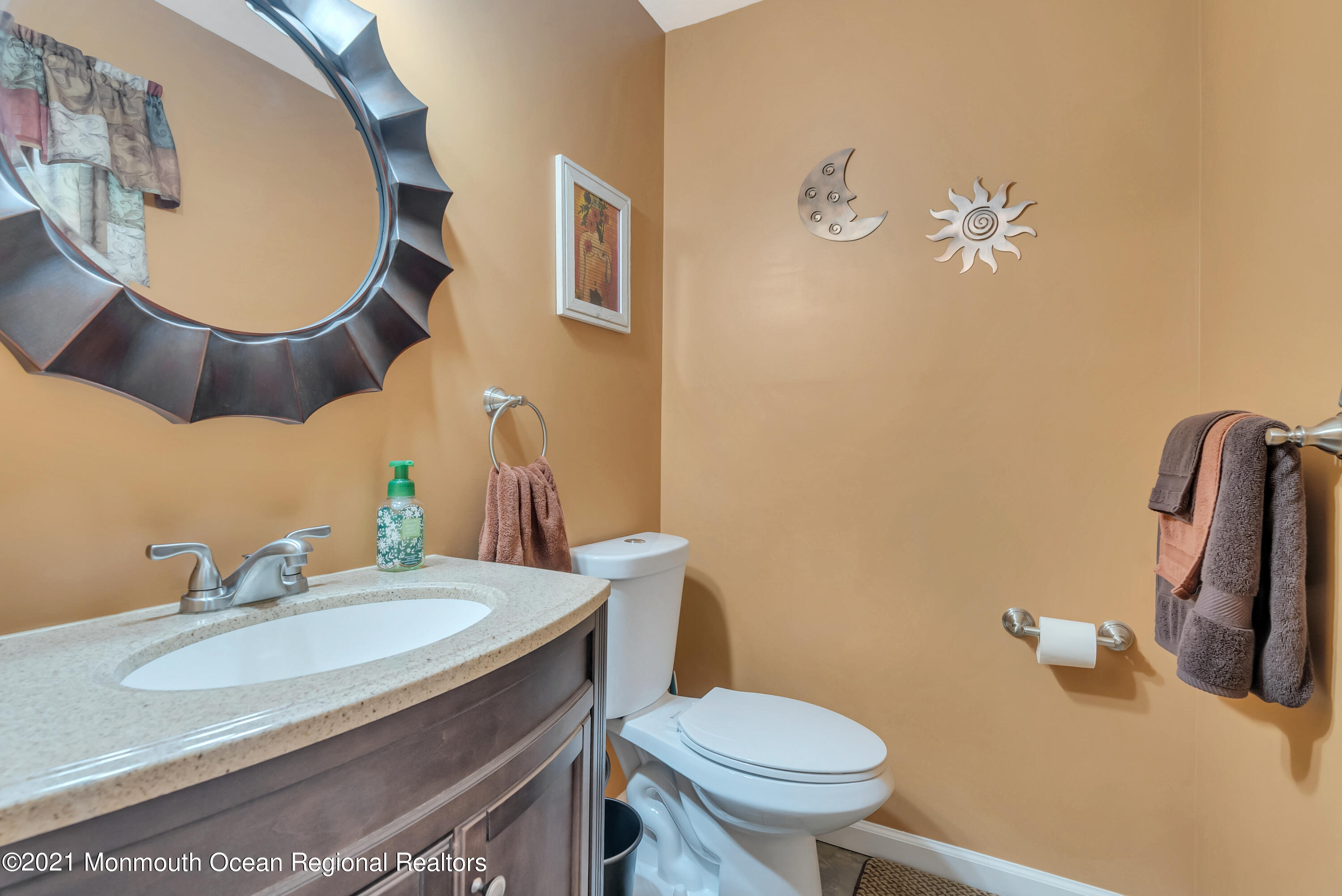 93 Jackson Mills Road Jackson, NJ 08527 - Photo 6 of 39 a bathroom with a sink mirror and toilet