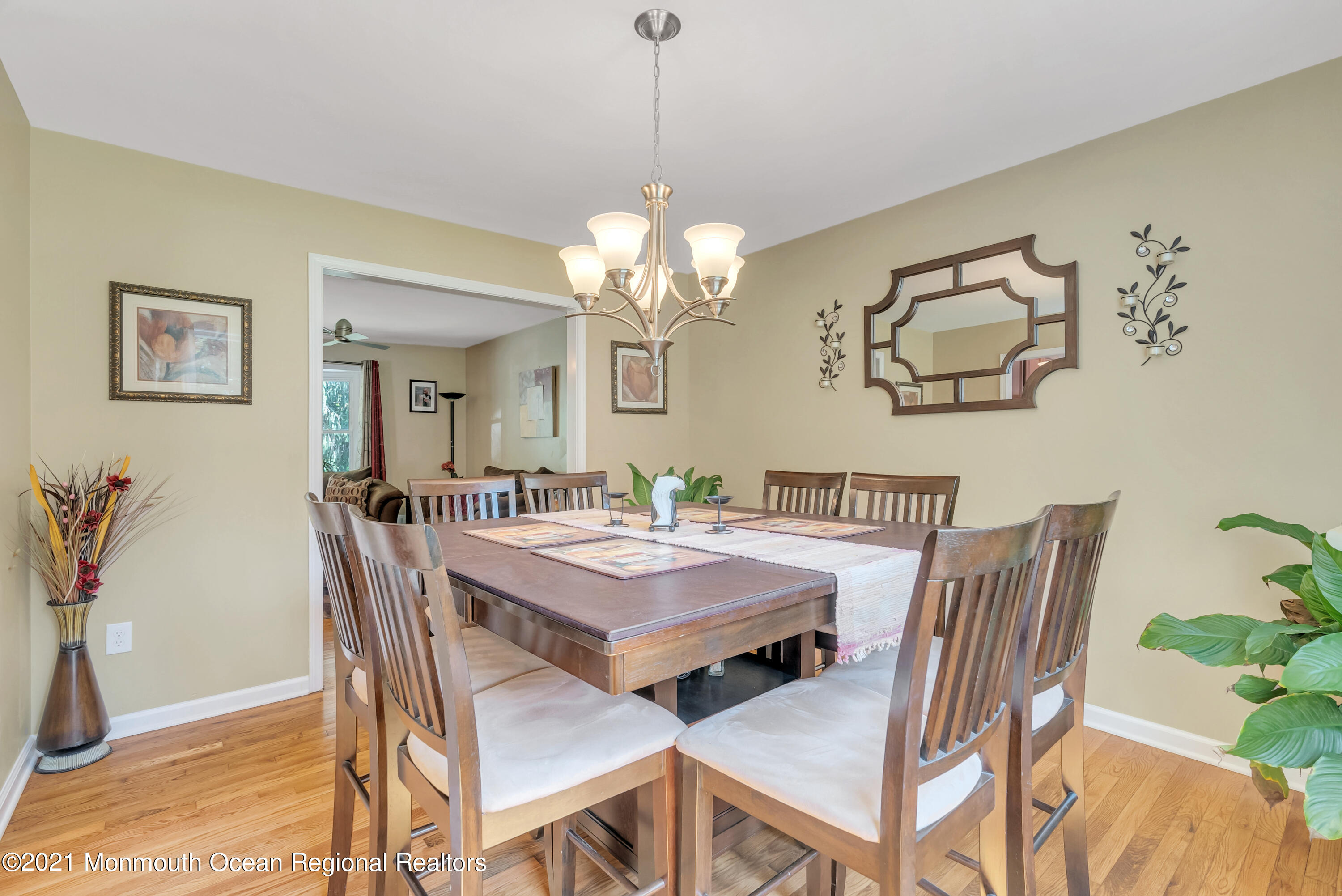 93 Jackson Mills Road Jackson, NJ 08527 - Photo 10 of 39 a view of a dining room with furniture and chandelier