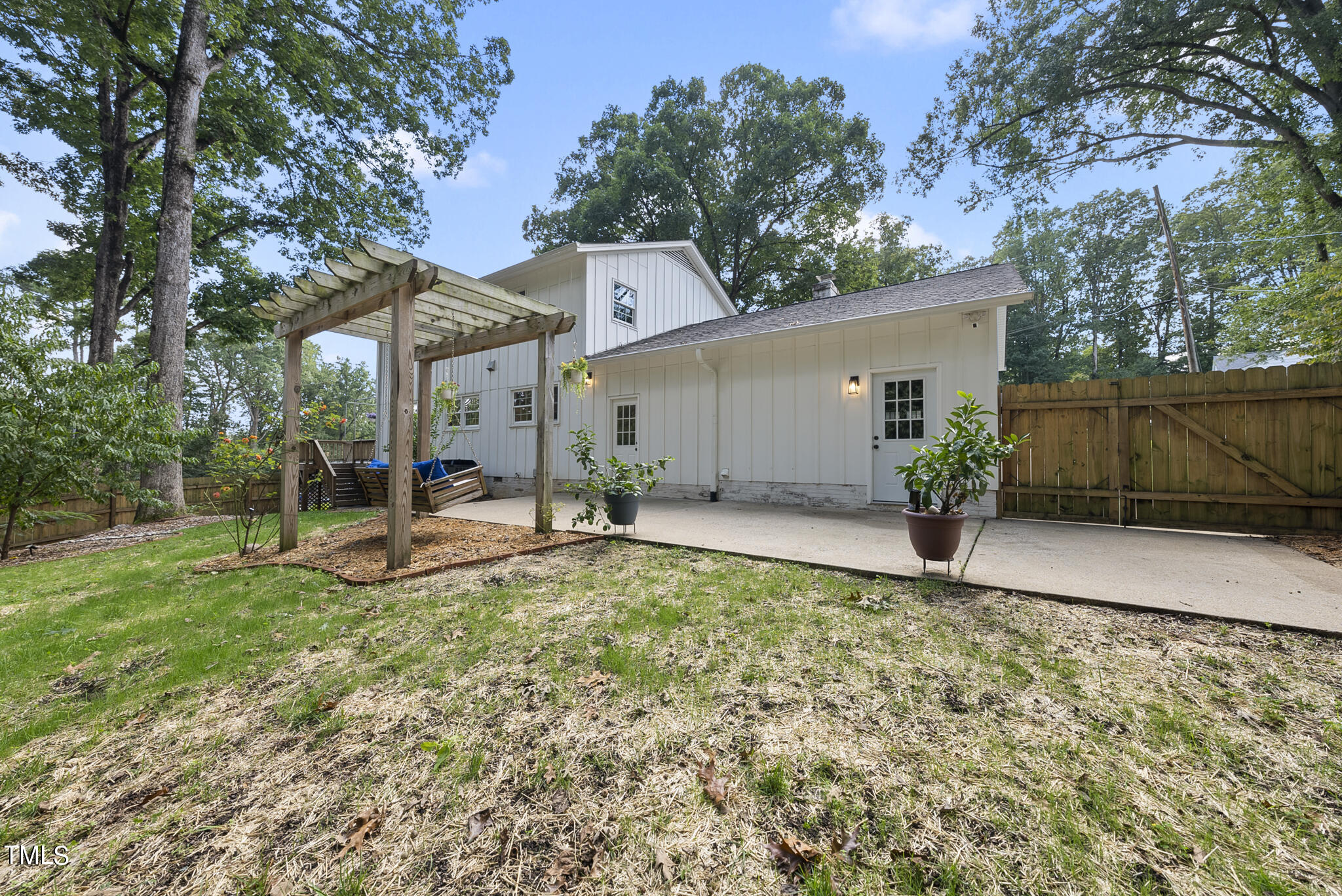 4900 Latimer Road Raleigh, NC 27609 - Photo 39 of 46 Rear Yard
