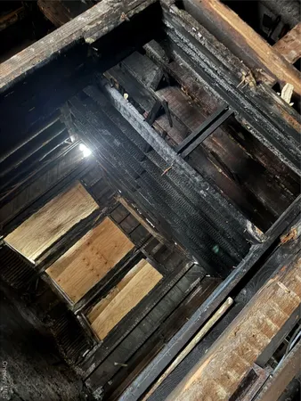 a the back oven
