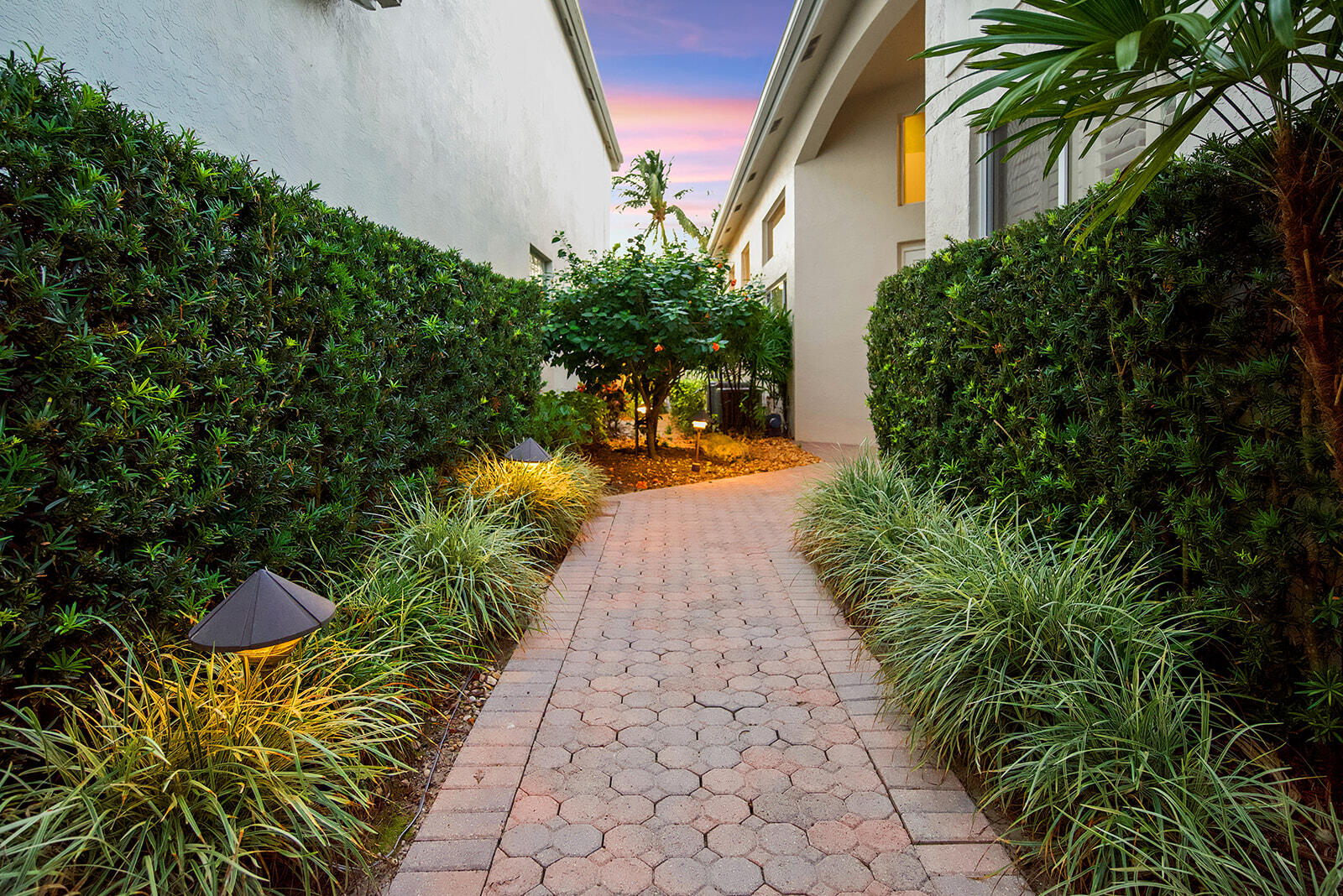 17051 Grand Bay Drive Boca Raton, FL 33496 - Photo 11 of 91 a view of a pathway with a flower garden