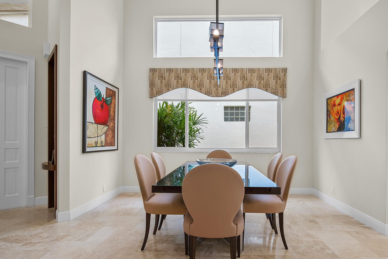 17051 Grand Bay Drive Boca Raton, FL 33496 - Photo 69 of 91 a view of a dining room with furniture window and wooden floor