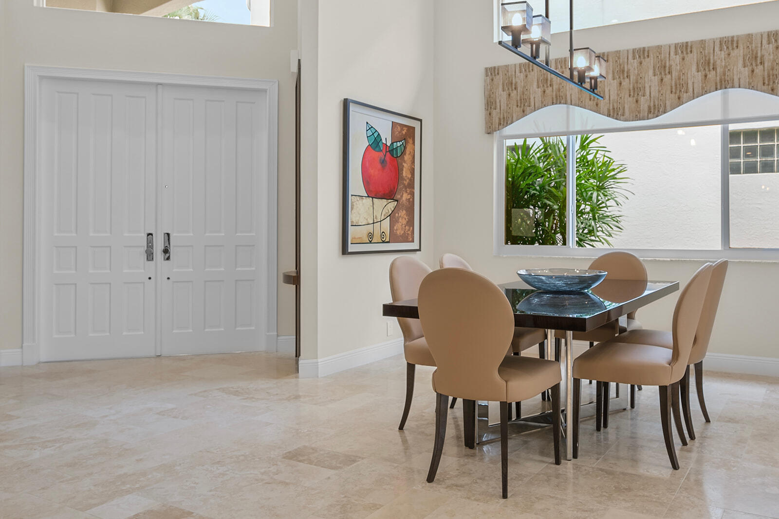 17051 Grand Bay Drive Boca Raton, FL 33496 - Photo 80 of 91 a view of a dining room with furniture window and outside view
