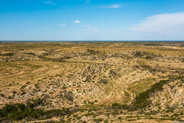 a view of a lake in between the building