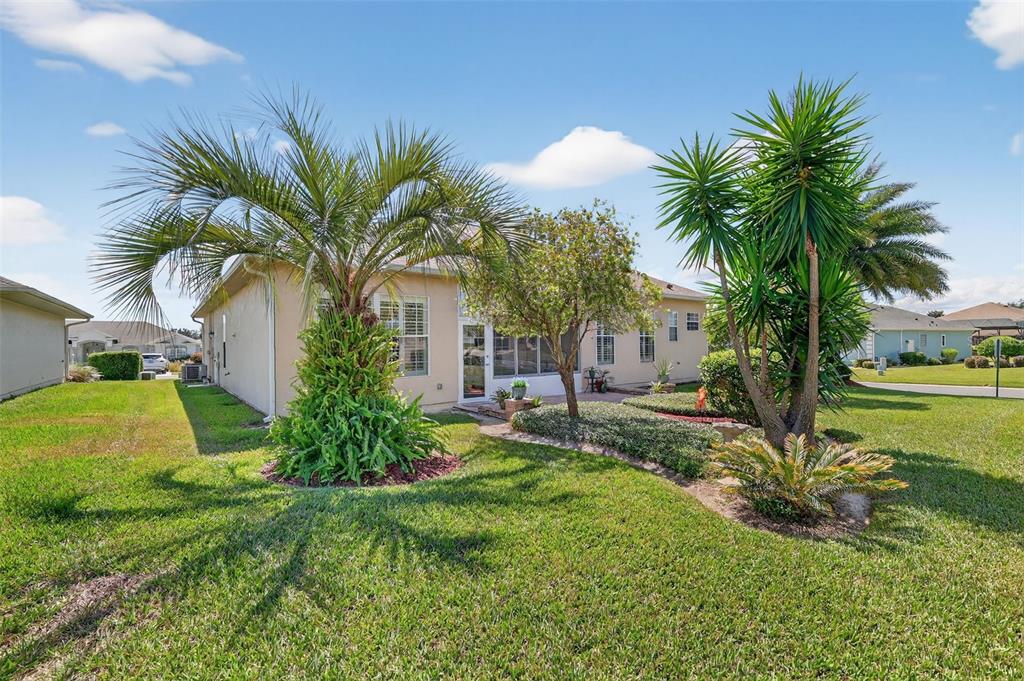 12103 Southeast 176th Loop Summerfield, FL 34491 - Photo 7 of 25 a view of a house with a yard and palm trees