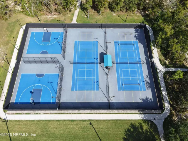 a view of an outdoor space and yard