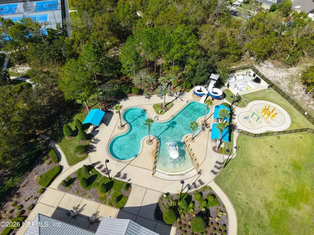 a view of a lake from a balcony