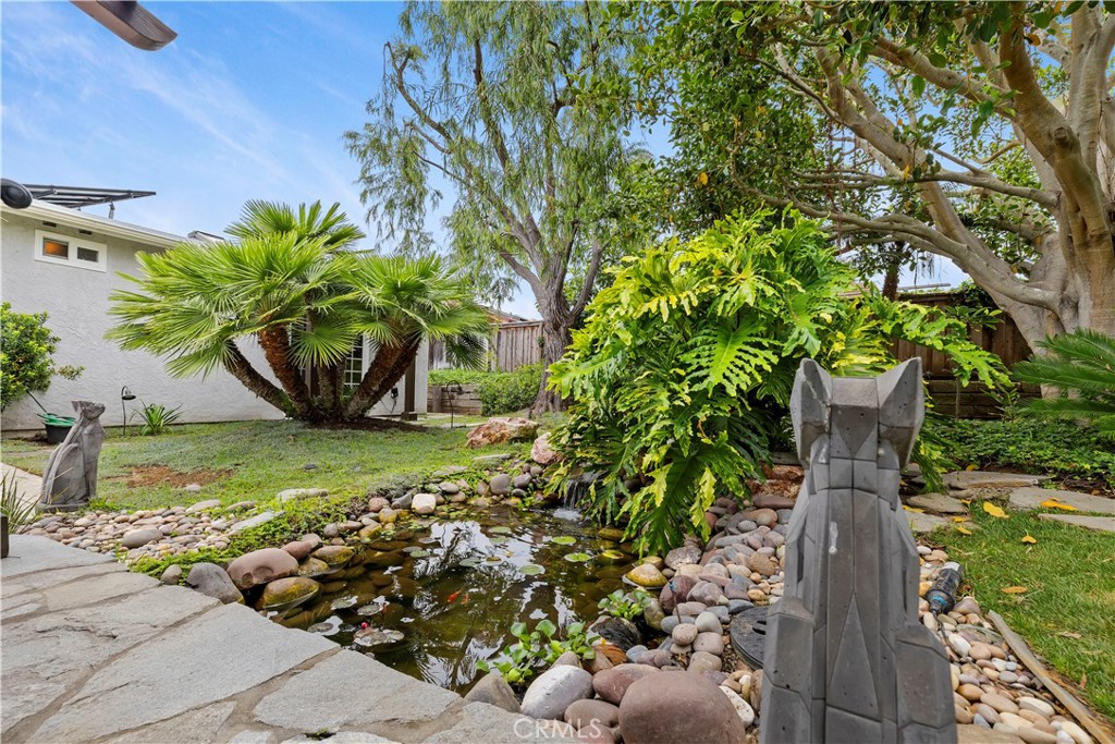 129 5 Crowns Way Encinitas, CA 92024 - Photo 29 of 43 View of koi pond