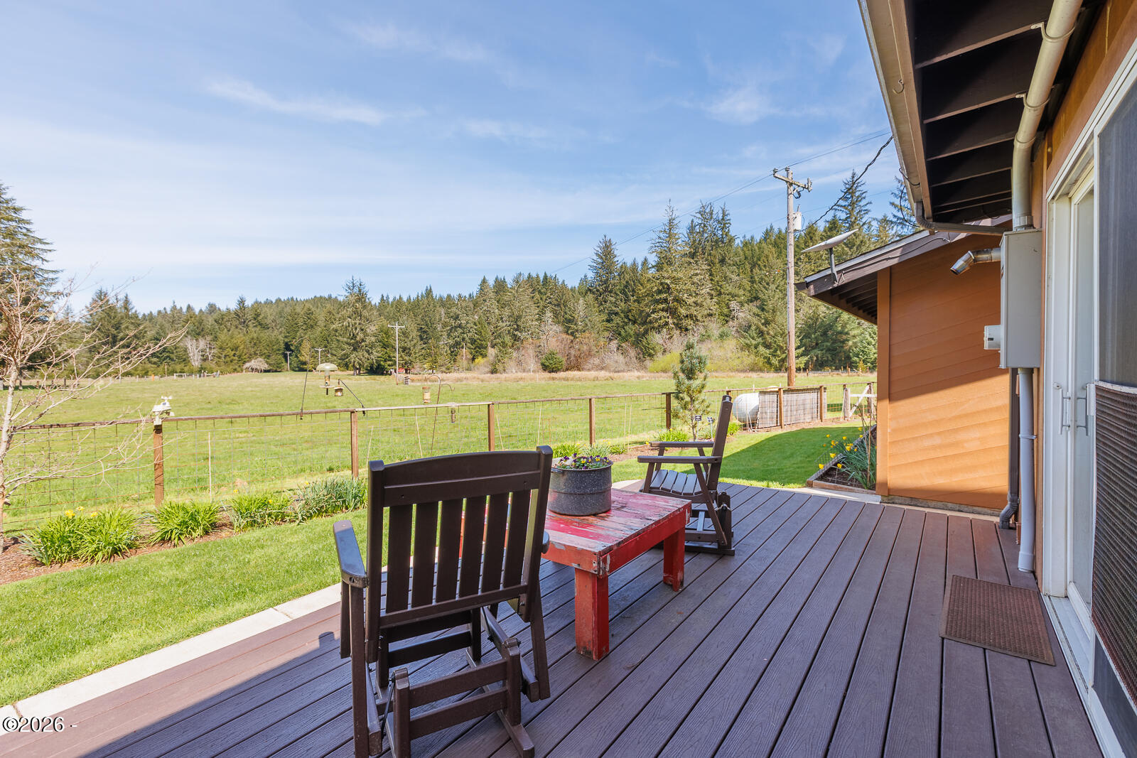 871 Old River Road Northeast Siletz, OR 97380 - Photo 24 of 86 Trex Deck of Family Room