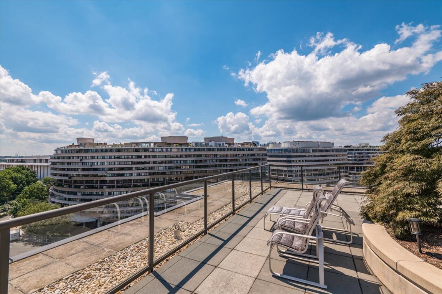 800 25th Street Northwest, Unit 1003 Washington, DC 20037 - Photo 29 of 30 Relaxing rooftop views.