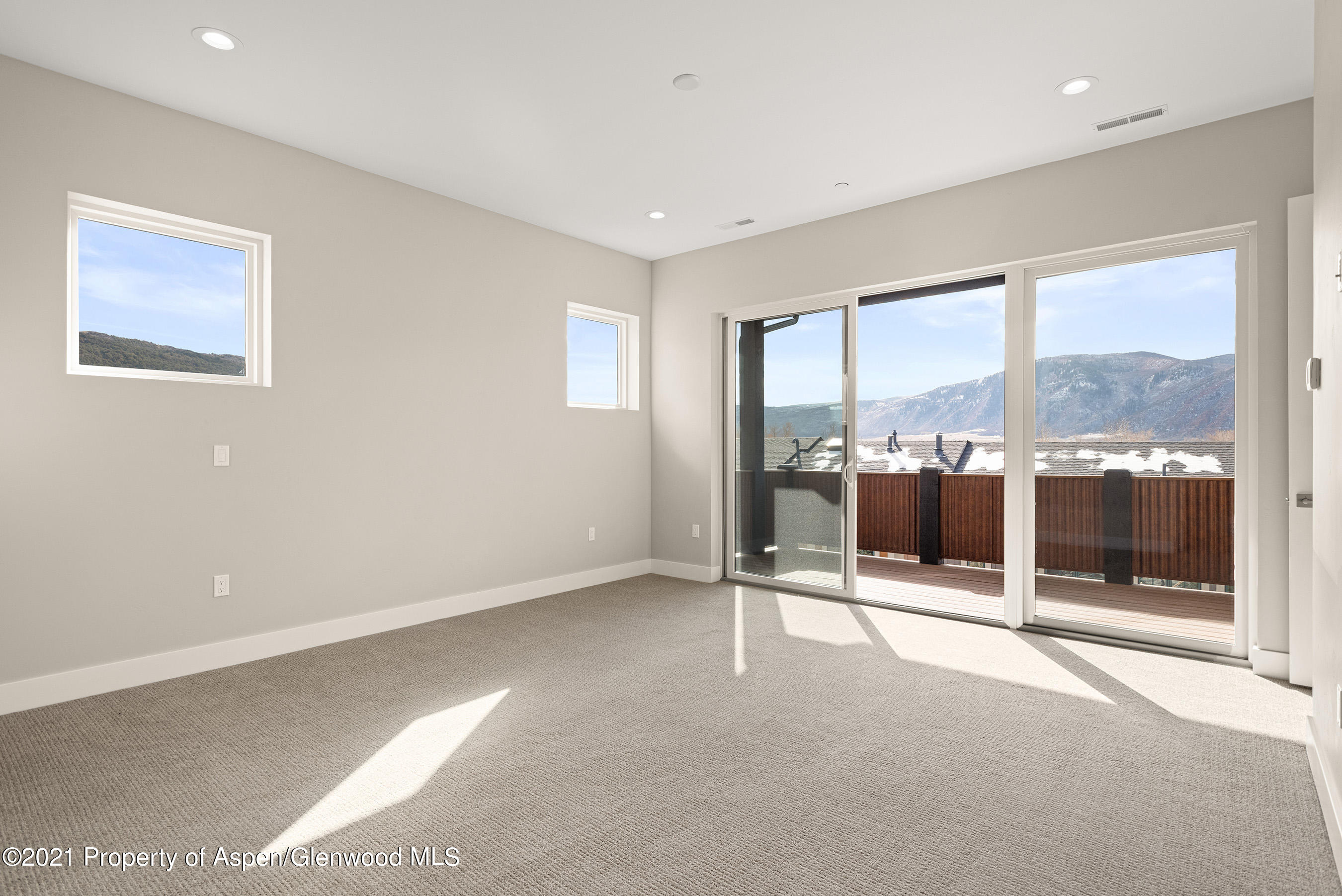 264 Overlook Ridge Carbondale, CO 81623 - Photo 24 of 39 a view of an empty room with a balcony