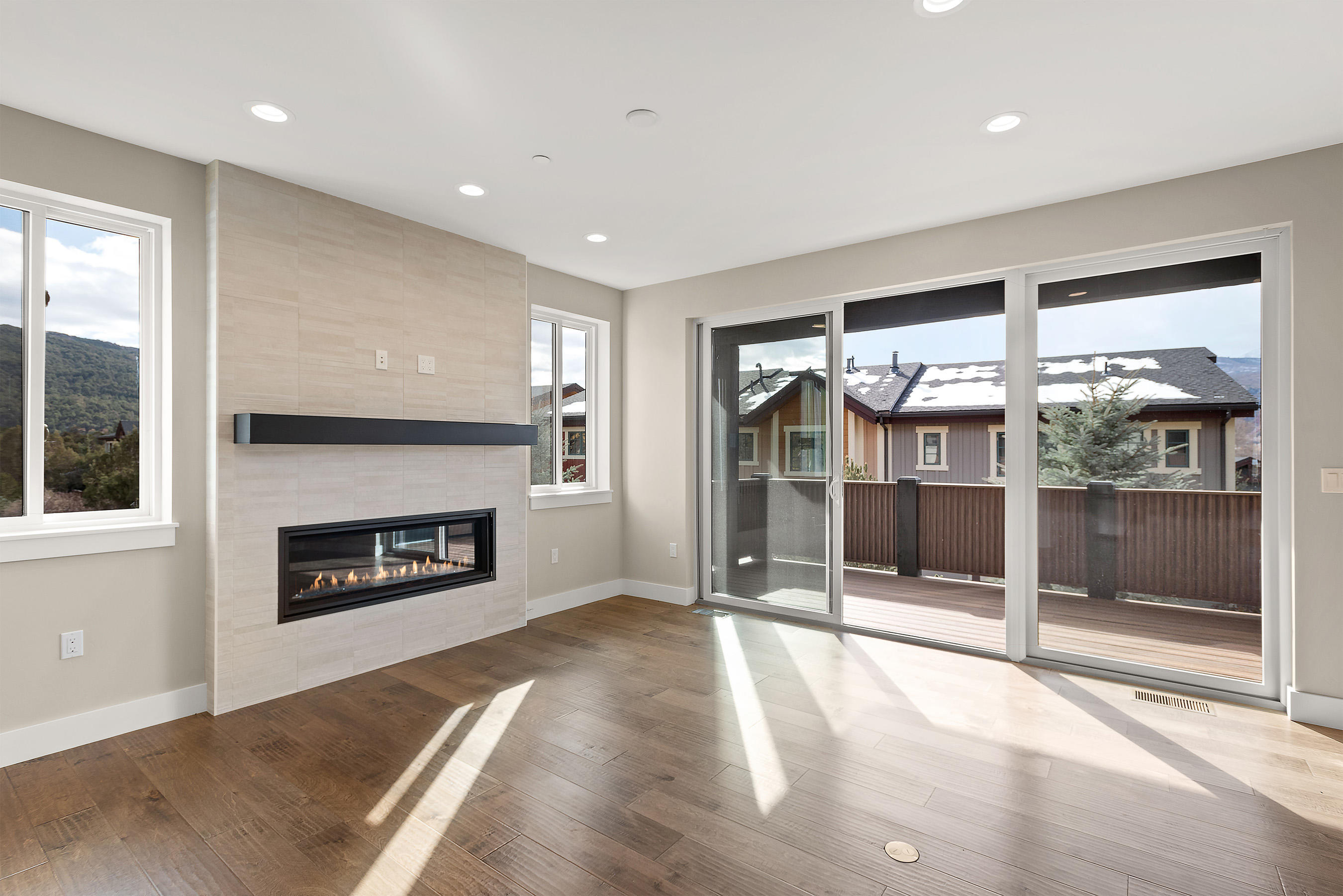 264 Overlook Ridge Carbondale, CO 81623 - Photo 6 of 39 a view of a livingroom with a fireplace and window