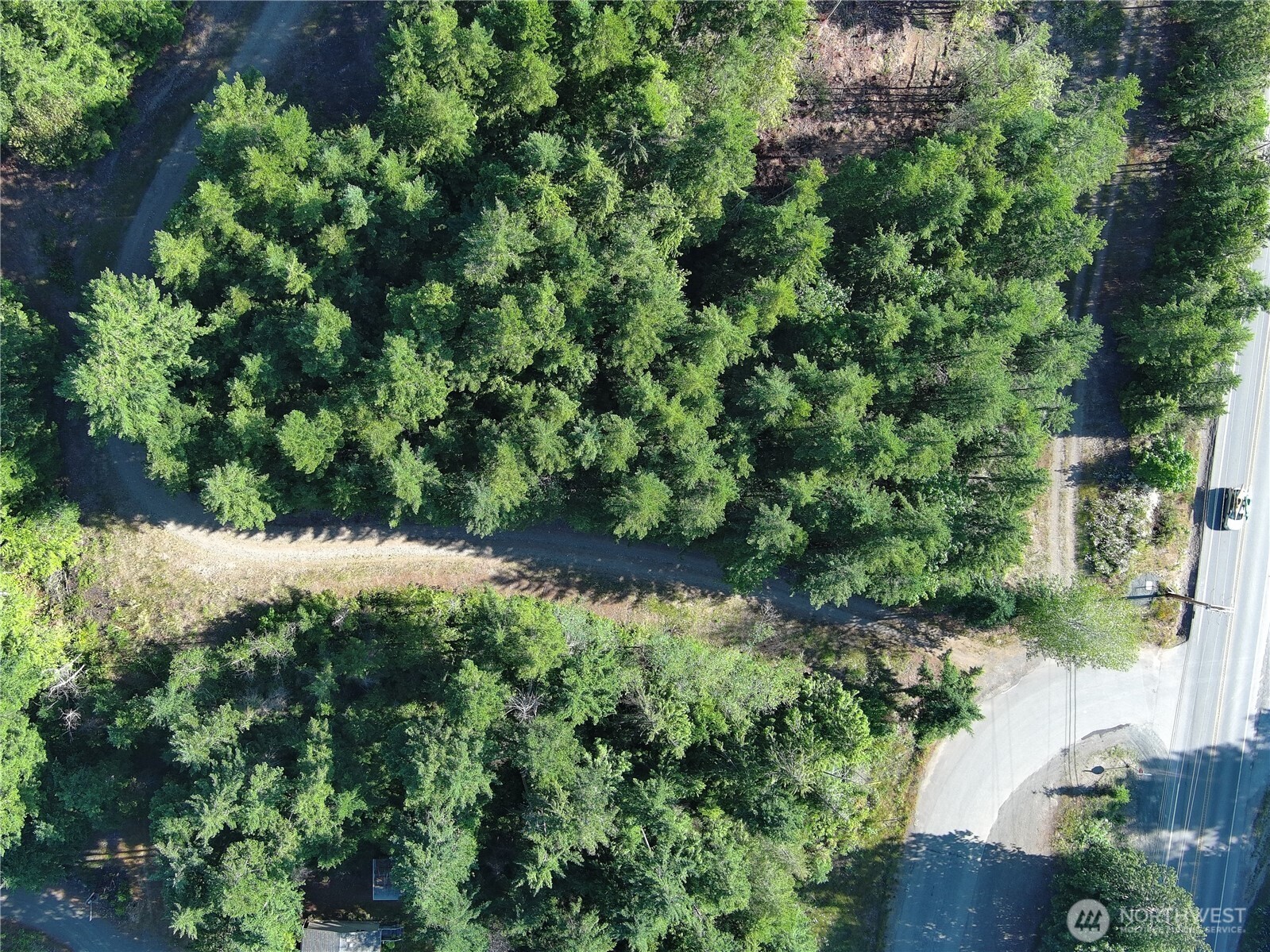 3-xxxx Mt Jupiter Road Brinnon, WA 98320 - Photo 23 of 31 an aerial view of residential house with outdoor space and trees all around
