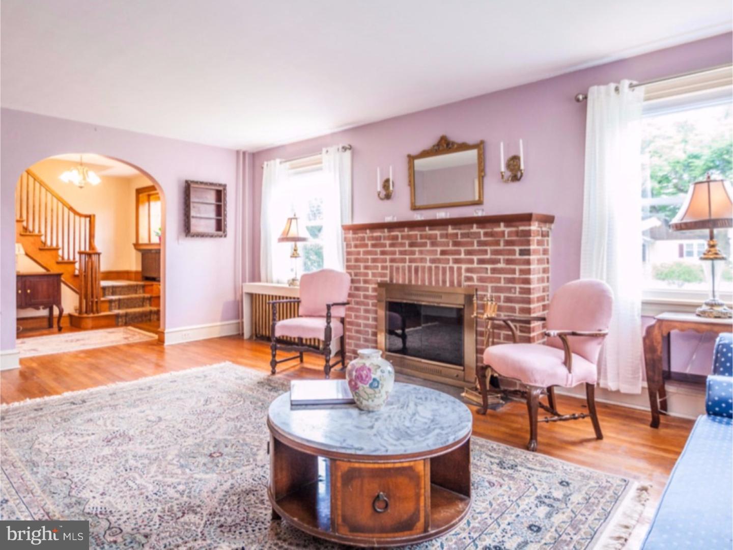 1131 Old Lancaster Road Berwyn, PA 19312 - Photo 5 of 23 Fireplace
