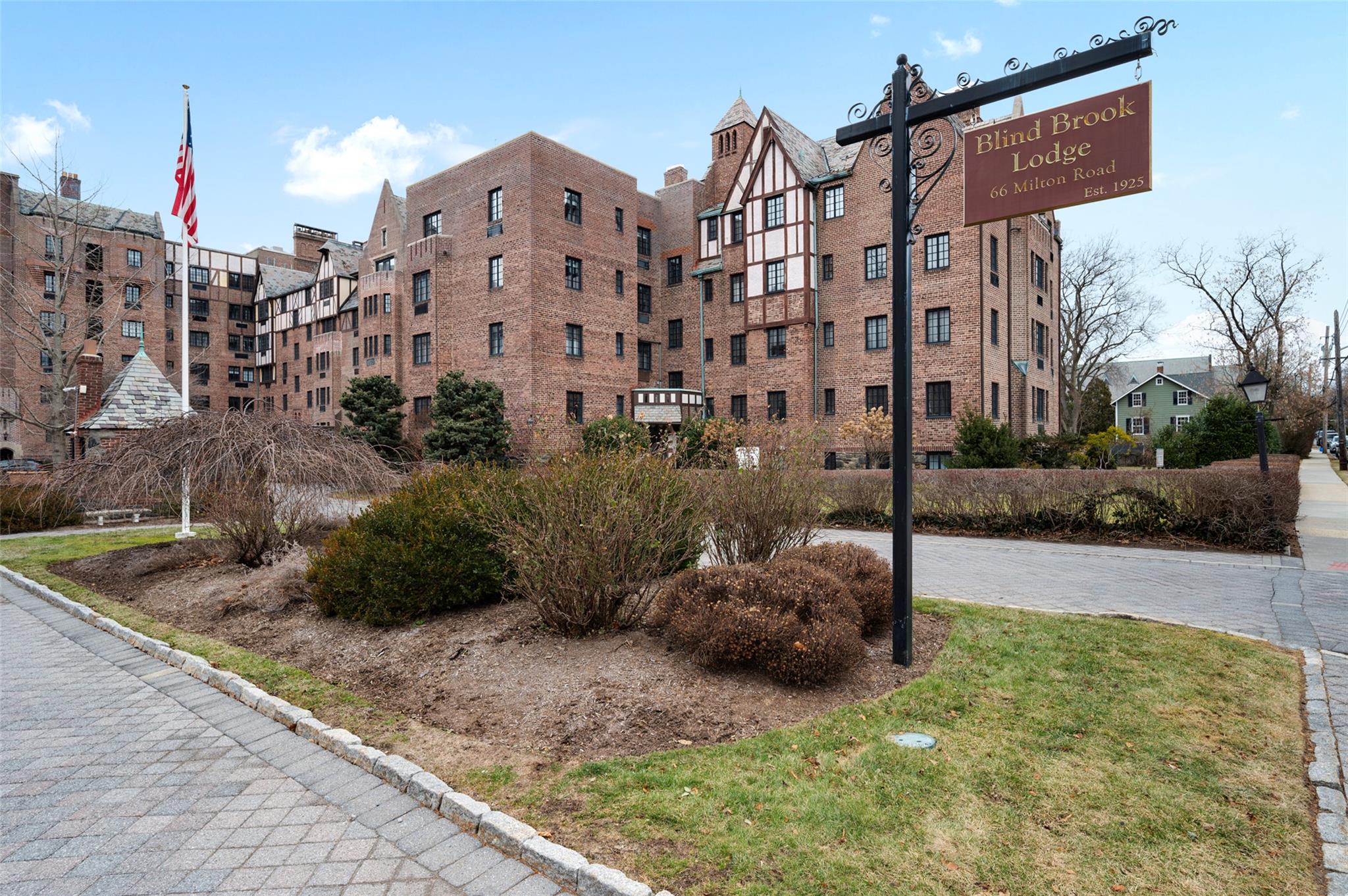 a view of a large building