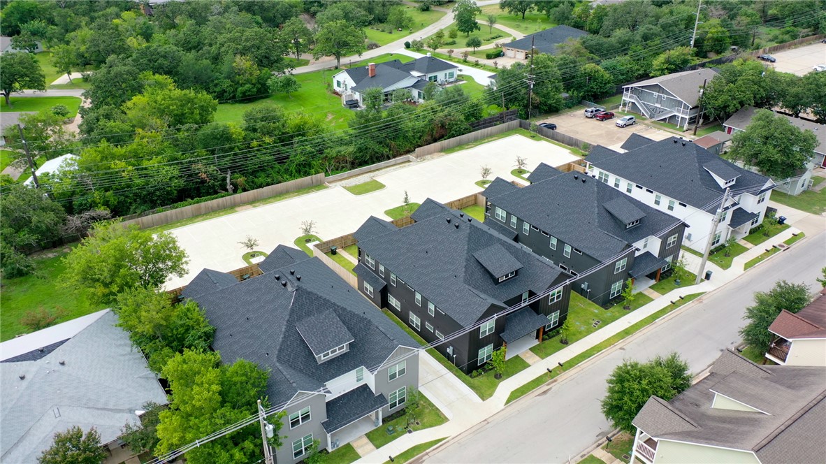307 Cooner Street, Unit A College Station, TX 77840 - Photo 5 of 35 an aerial view of a house