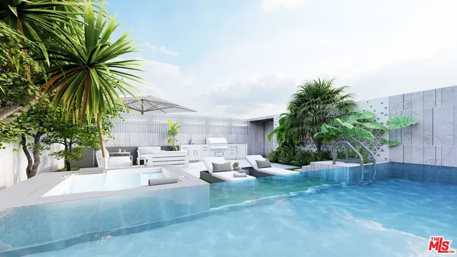 a view of a city from a balcony