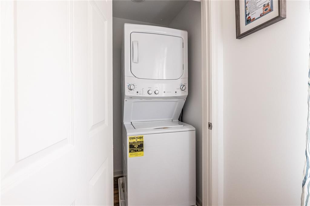4350 Welcome All, Unit 1 Atlanta, GA 30349 - Photo 19 of 22 a utility room with dryer and washer