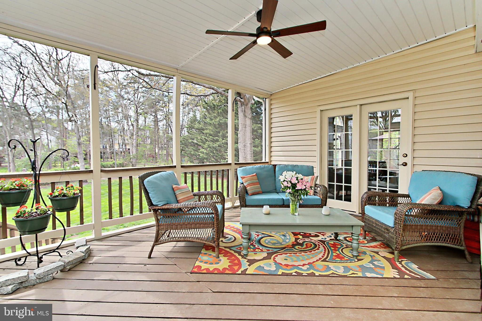 6306 Lee Forest Path Centreville, VA 20120 - Photo 42 of 49 a living room filled with furniture and a floor to ceiling window