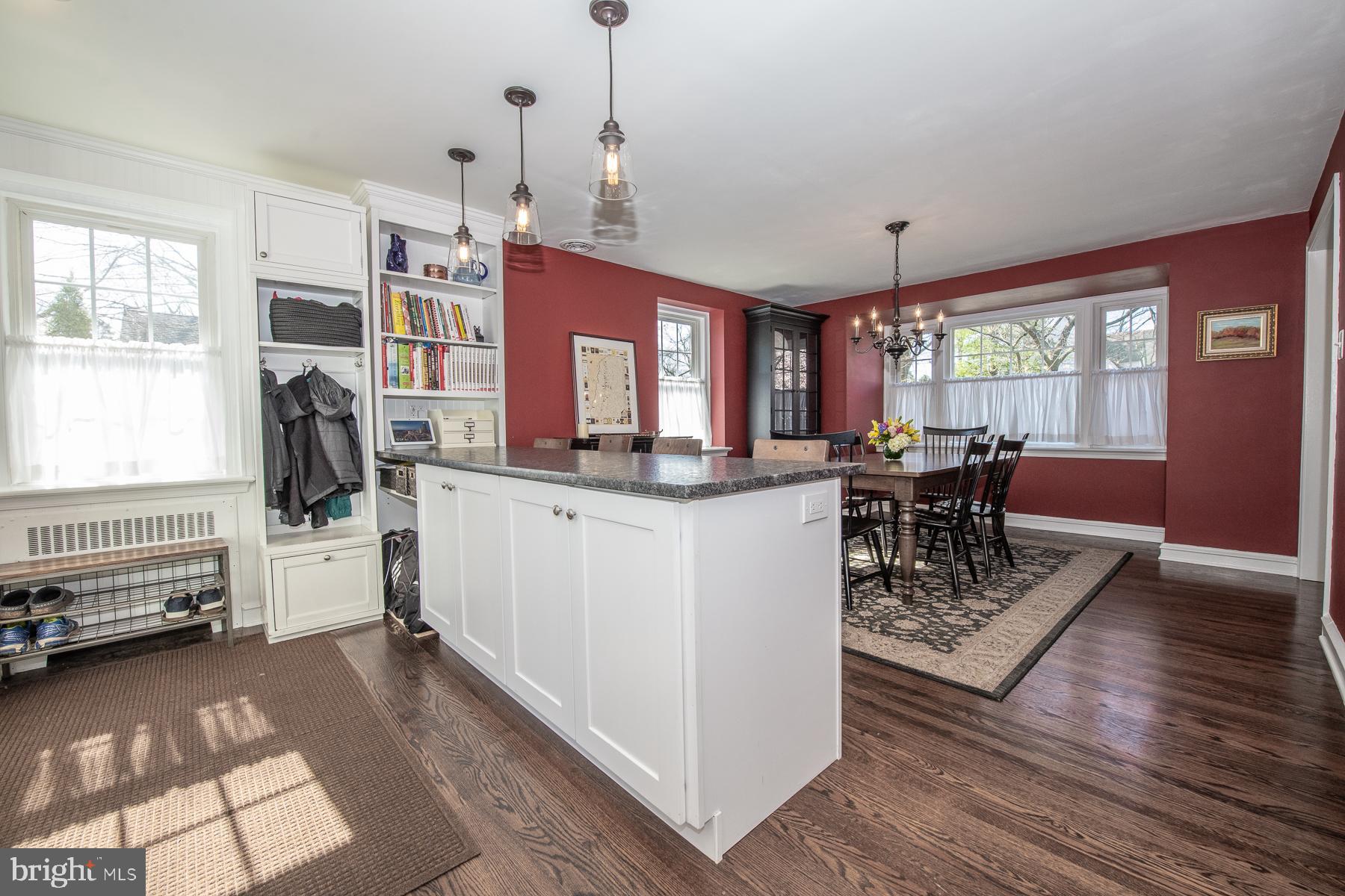 129 Henley Road Wynnewood, PA 19096 - Photo 19 of 43 From Kitchen into Dining Room