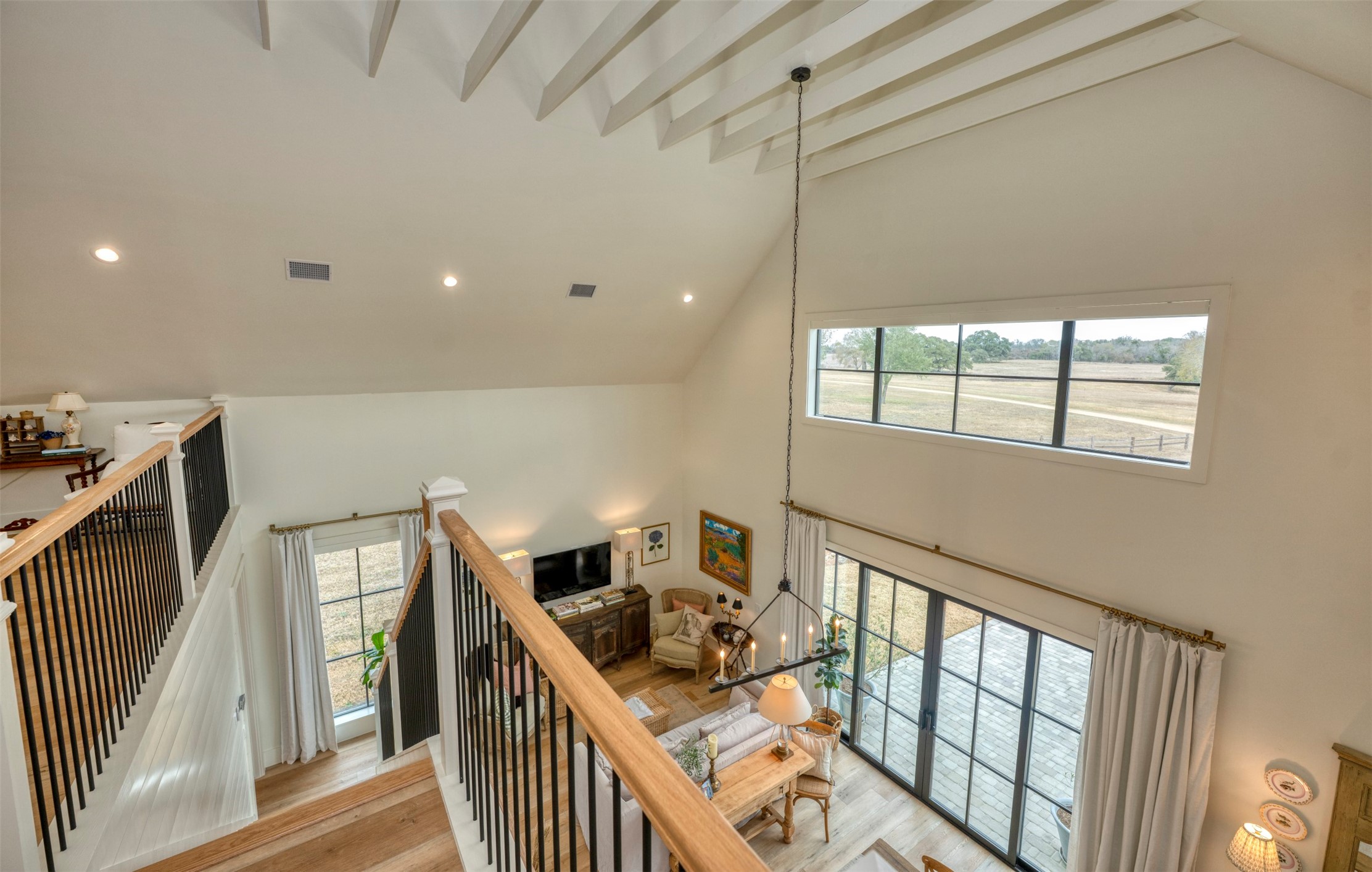 3748 Fm 1457 Round Top, TX 78954 - Photo 27 of 48 a view of entryway with furniture and windows