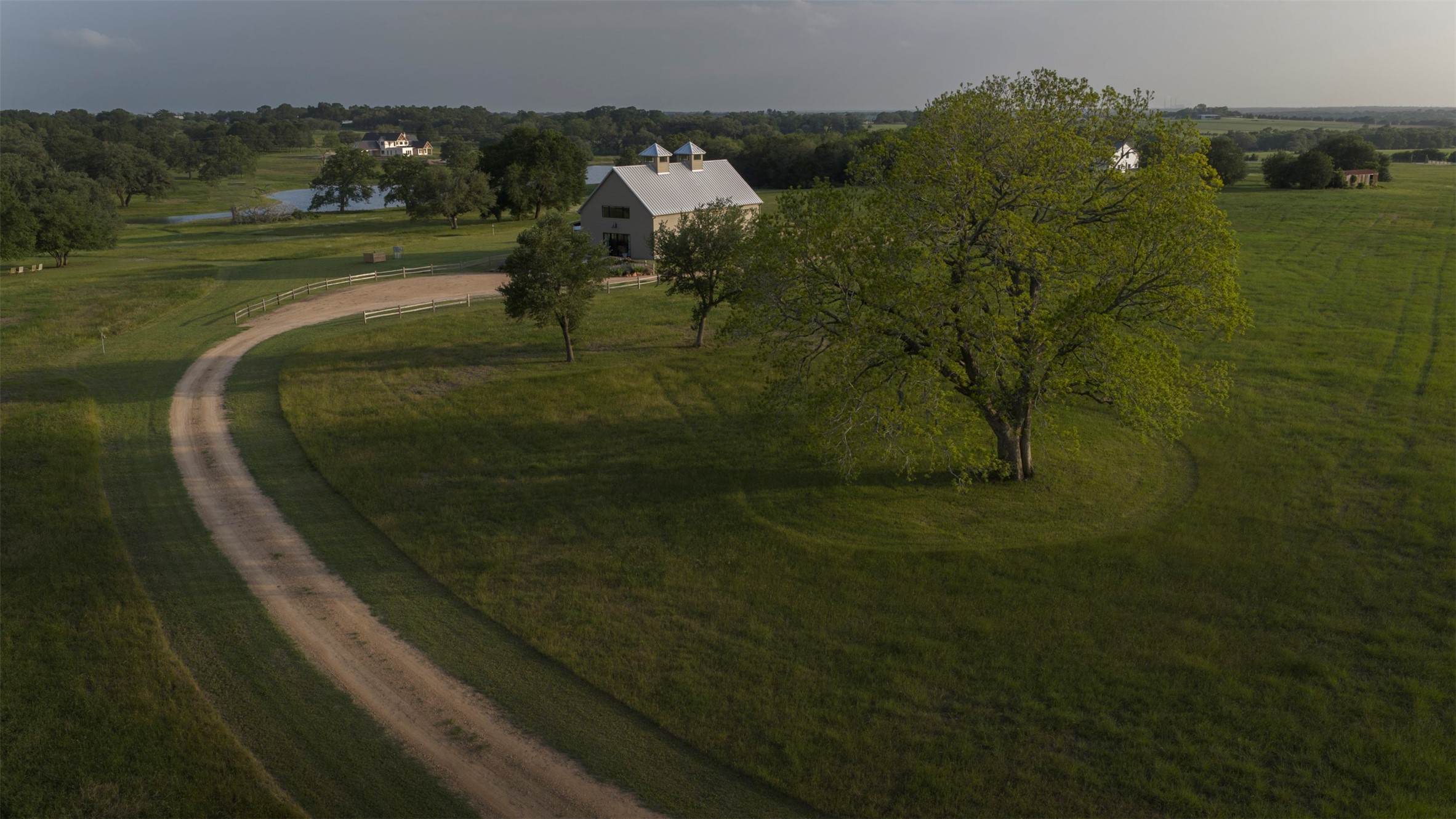 3748 Fm 1457 Round Top, TX 78954 - Photo 39 of 48 a view of a water pond with green yard