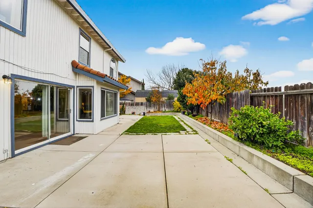 a view of a house with a garden