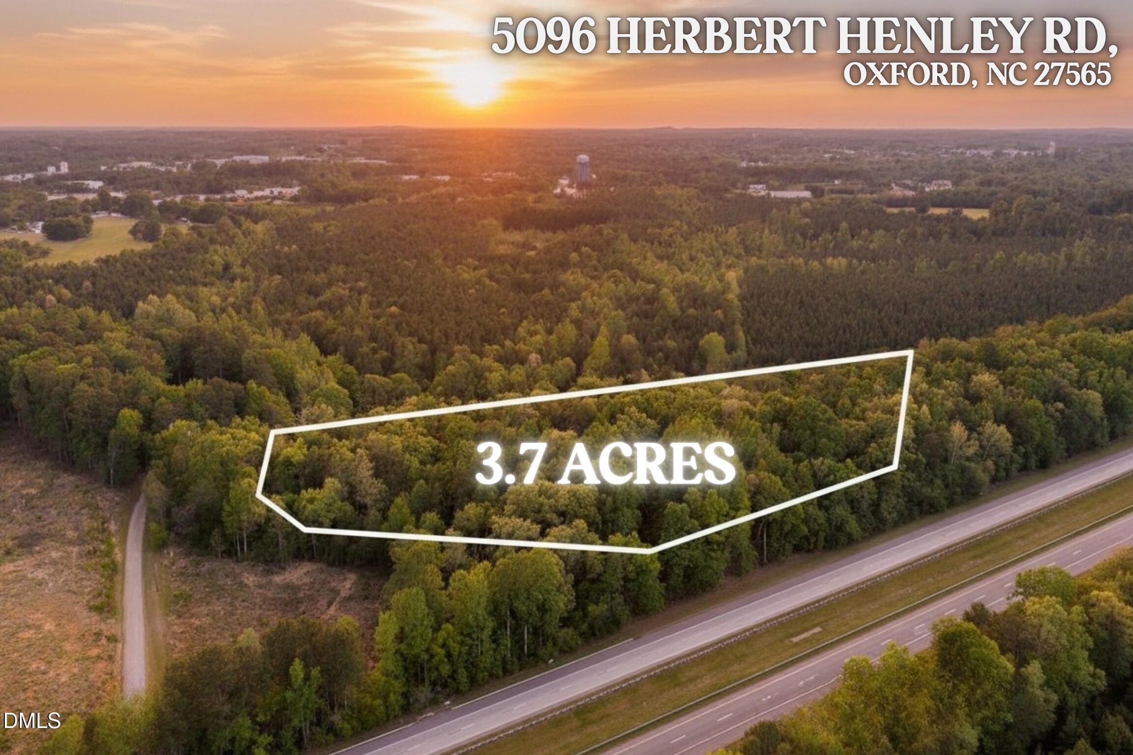 5096 Forest Srv Road Oxford, NC 27565 - Photo 1 of 7 Aerial View with Boundary and Info