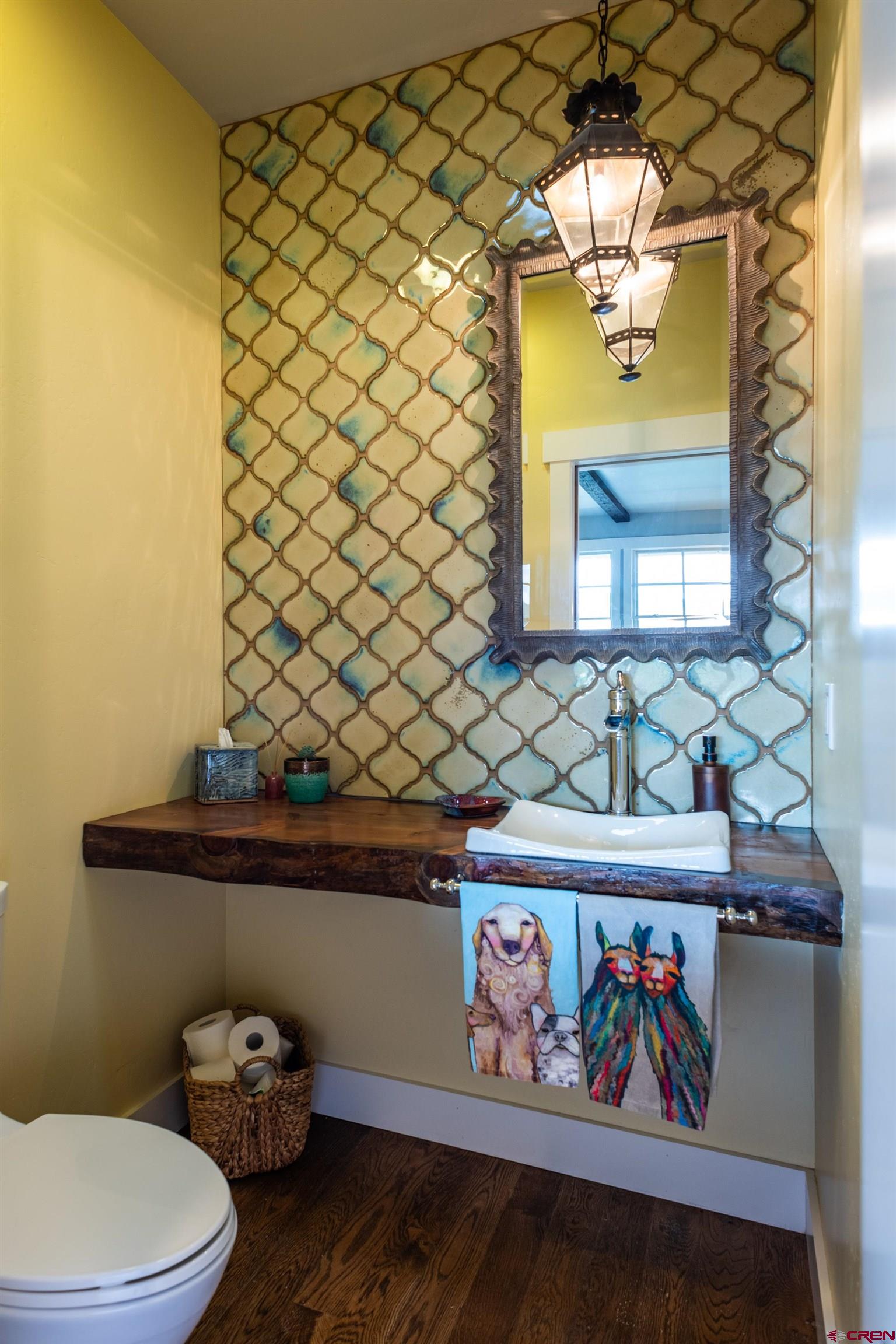 22 Kennebec Drive Durango, CO 81301 - Photo 18 of 34 a bathroom with a toilet and a sink